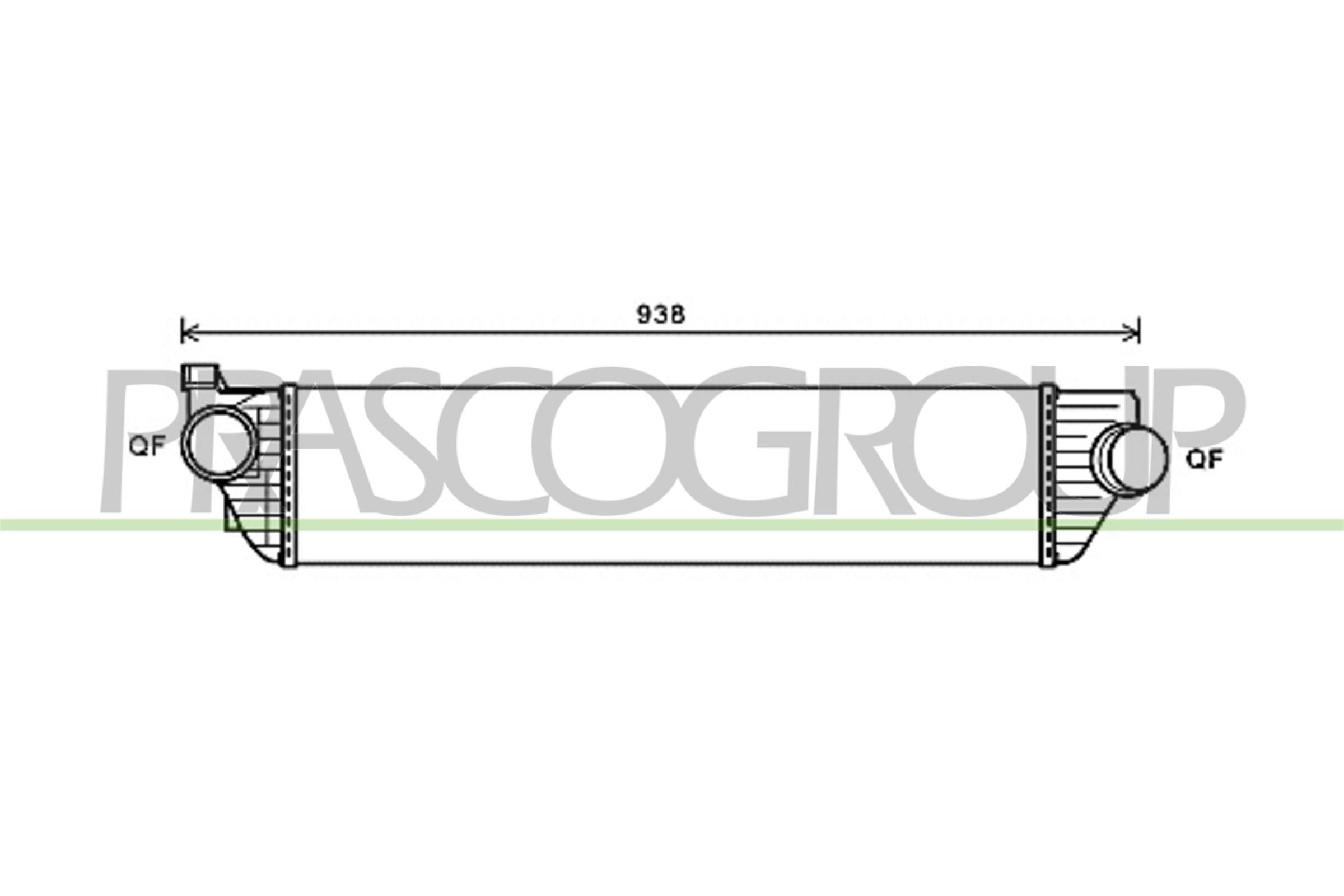 PRASCO Ιντερκούλερ RN954N001 RN954N001 Ιντερκούλερ NISSAN 100 NX PRASCO