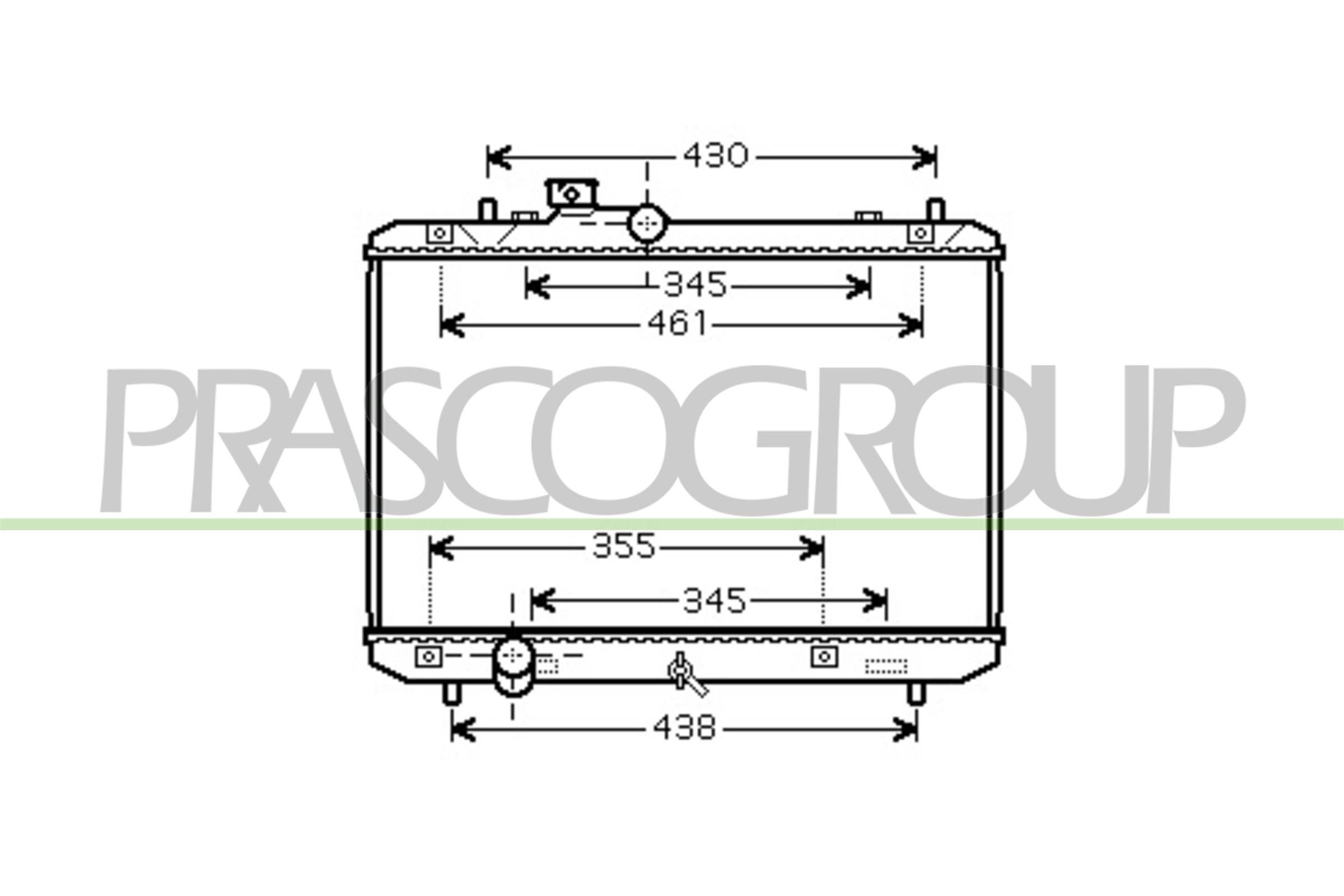 PRASCO Kühler, Motorkühlung SZ034R003 SZ034R003 Autokühler SUZUKI WAGON R+ PRASCO kaufen