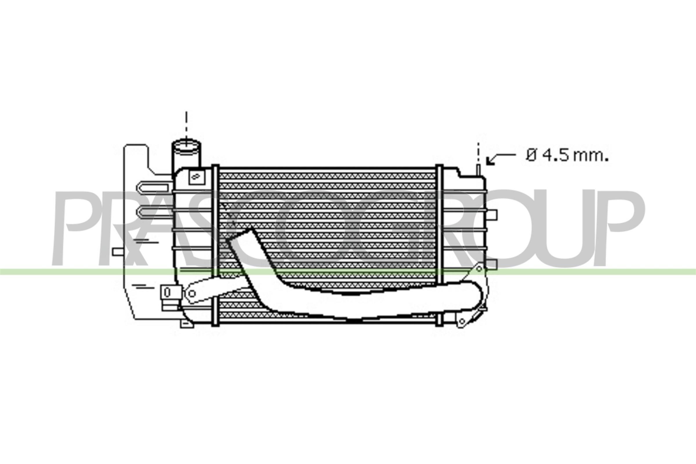 PRASCO Chladič plniaceho vzduchu TY325N001 PRASCO TY325N001 Intercooler Forester I (SF) cena