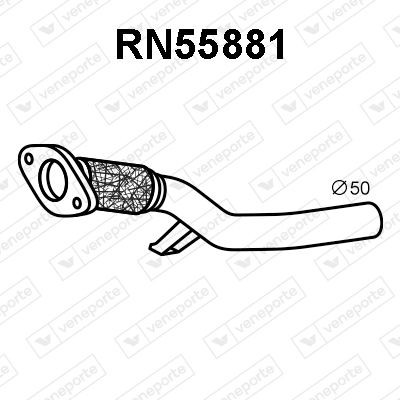 VENEPORTE Výfukové potrubie RN55881 Vyfukove potrubie VENEPORTE Rad 3 RN55881 lacné
