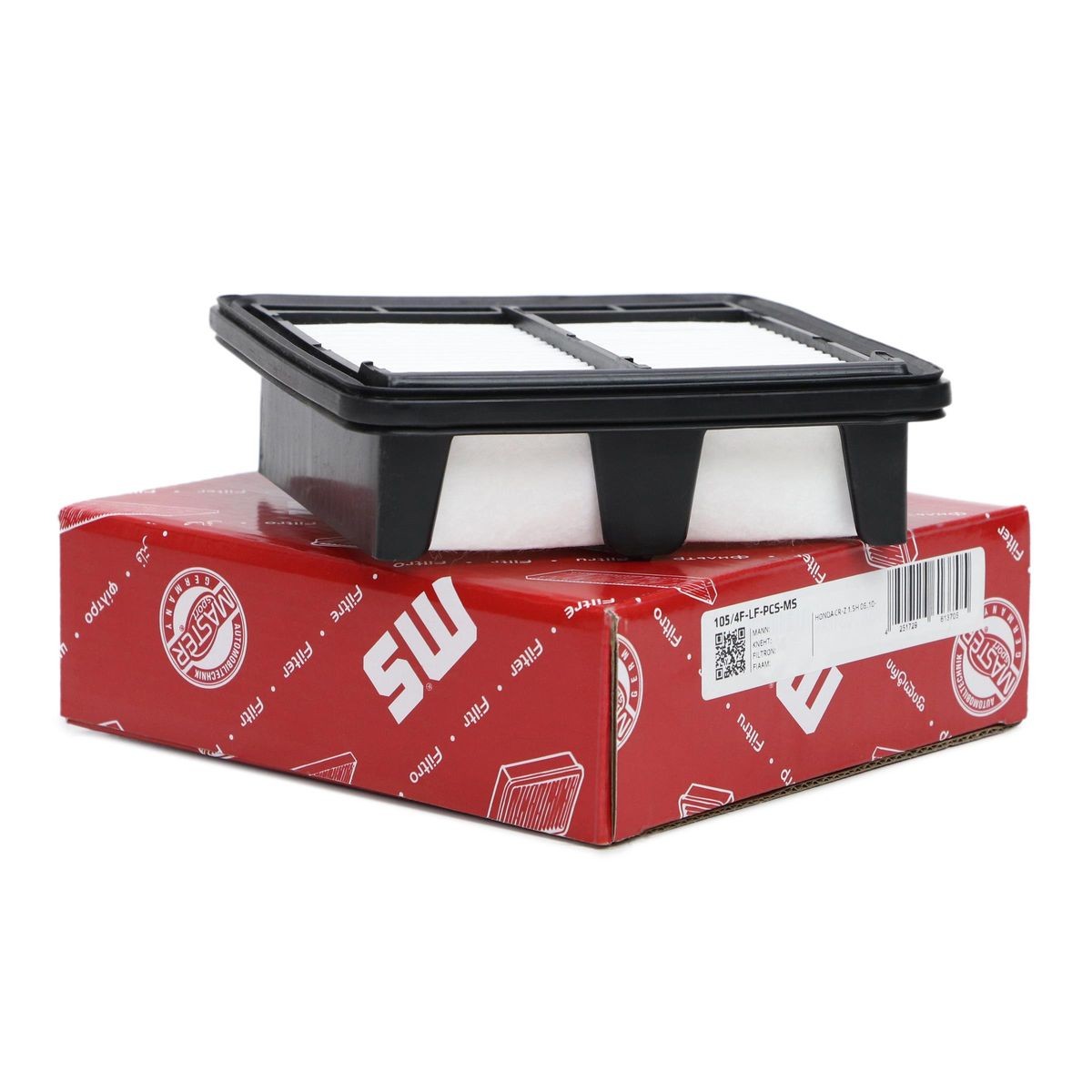 MASTER-SPORT Filtro de ar 105/4F-LF-PCS-MS MASTER-SPORT 105/4F-LF-PCS-MS originais Filtro de ar Honda CRZ ZF custo