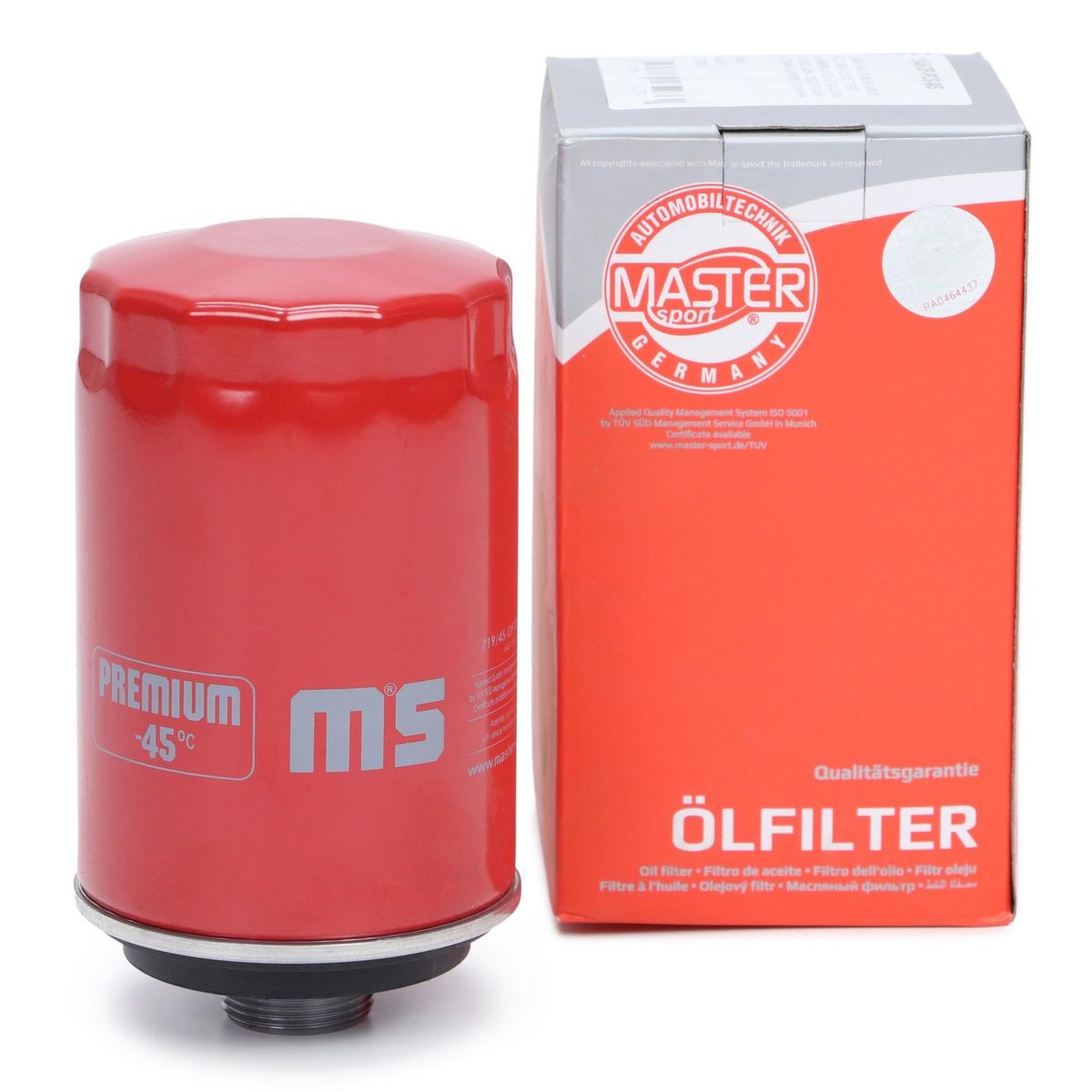 Oliefilter MASTER-SPORT 719/45-OF-PCS-MS MASTER-SPORT 719/45-OF-PCS-MS: Oliefilter Audi A8 2013