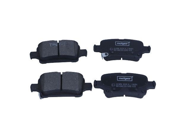 MAXGEAR Bremseklodser 19-3656 19-3656 Bremseklods CHEVROLET TRAX MAXGEAR