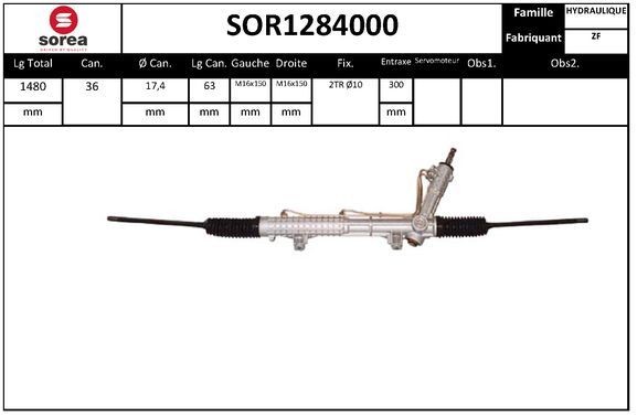 SNRA Tannstang SOR1284000 SNRA SOR1284000 Tannstang FORD Transit Mk4 Van (VE83) billige