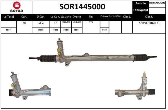 SNRA Roolilatt SOR1445000 Rooliajam Kia JC SOR1445000 SNRA