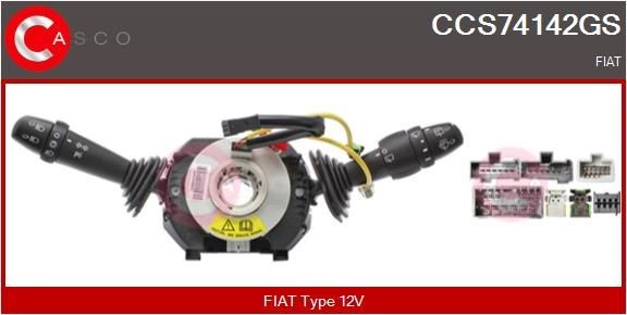 Steering Column Switch CASCO CCS74142GS CASCO CCS74142GS FIAT BRAVO 2009 indicator stalk price