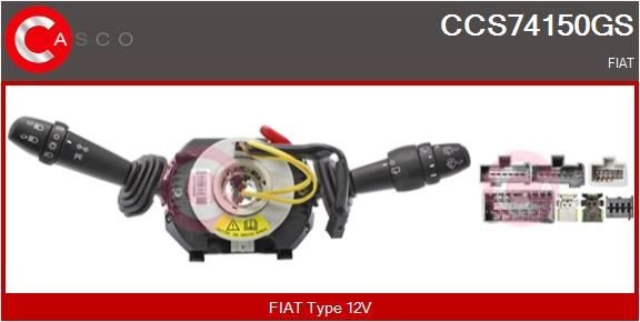 Steering Column Switch CASCO CCS74150GS CASCO CCS74150GS Indicator stalk Fiat BRAVO 2009