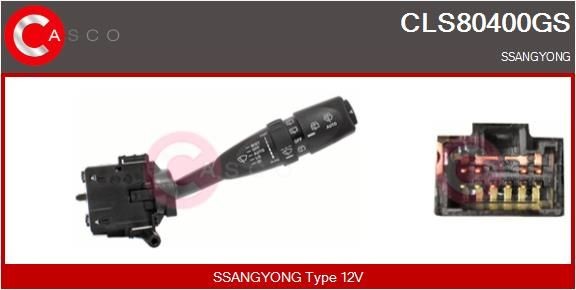 Interrupteur d'essuie-glace CASCO CLS80400GS CASCO CLS80400GS Com 2000 SSANGYONG KORANDO 2022