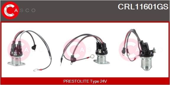 CASCO Relay, starter CRL11601GS CRL11601GS CASCO relay, starter for JAGUAR XE