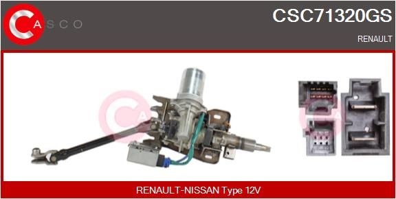 Roolisammas CASCO CSC71320GS CASCO CSC71320GS Roolisammas + elektriline roolivõimendi Renault TWINGO 1999