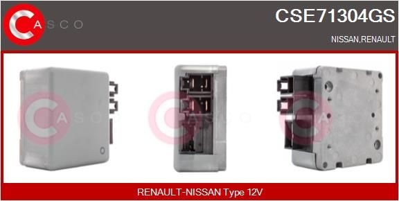 CASCO Módulo de comando, direcção assistida CSE71304GS CASCO Interruptor de pressão do óleo FORD CSE71304GS