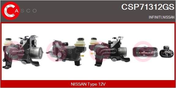 CASCO Servopumpe CSP71312GS CSP71312GS Servolenkung Pumpe NISSAN PATROL CASCO kaufen