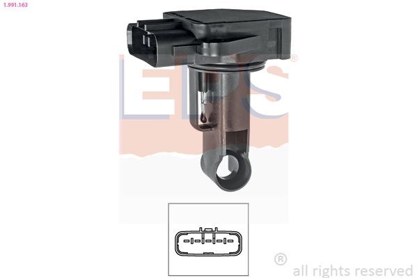 EPS Mass air flow sensor 1.991.163 1.991.163 EPS mass air flow sensor (maf) MITSUBISHI