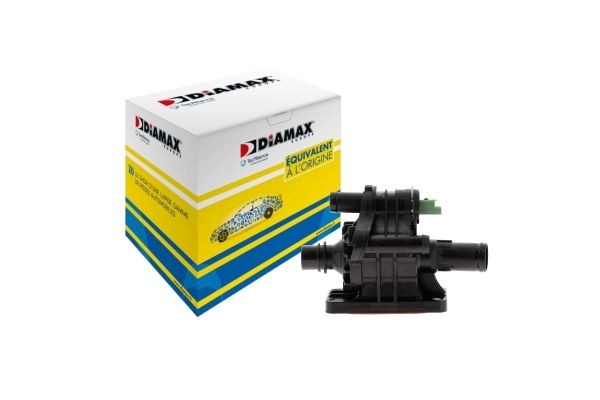 DIAMAX Termóstato, líquido de refrigeração AD02009 Termóstato de água DIAMAX Nissan JUKE AD02009