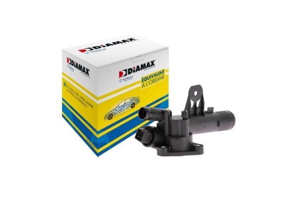 DIAMAX Termostat, kjølemiddel AD02025 Termostathus NISSAN DIAMAX AD02025