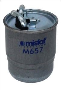 MISFAT Brandstoffilter M657 M657 Dieselfilter MERCEDES-BENZ 123-serie MISFAT