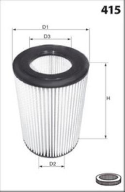 MISFAT Luftfilter R797 ISUZU motorluftfilter MISFAT R797