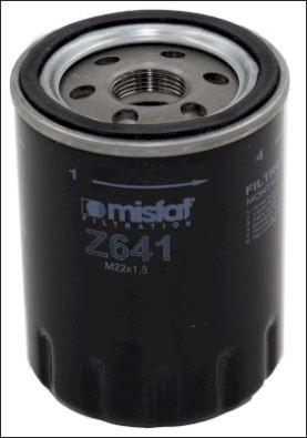 MISFAT Oliefilter Z641 Oil filter MISFAT 924 Z641 billig