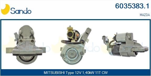 SANDO Starter 6035383.1 SANDO Starter MAZDA 6035383.1