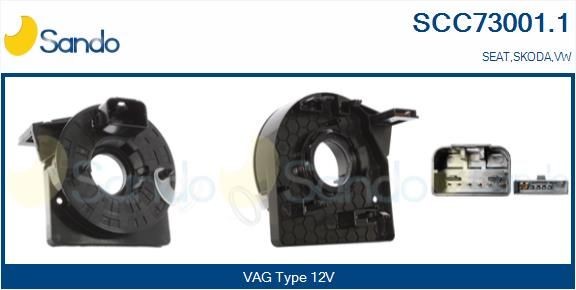 SANDO Kellojousi, airbag SCC73001.1 SCC73001.1 SANDO Kytkin ohjausakseli Suzuki SX4 hinta