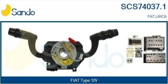Ohjausakselin kytkin SANDO SCS74037.1 SANDO SCS74037.1: Monitoimivipu Fiat IDEA 2020