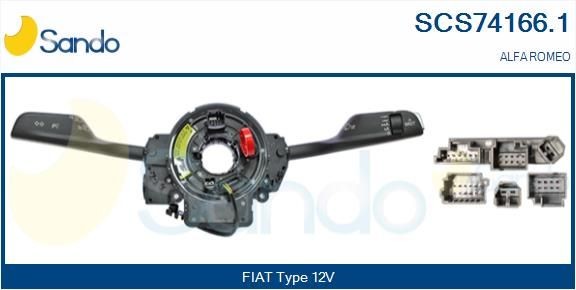 Tulede / kojameeste kangilüliti SANDO SCS74166.1 SANDO SCS74166.1: Suunatule lüliti Alfa Romeo GIULIA 2023