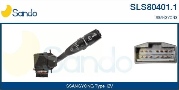 Pyyhkijöiden katkaisija SANDO SLS80401.1 SANDO SLS80401.1 SSANGYONG KORANDO 2016 Vilkkukatkaisija