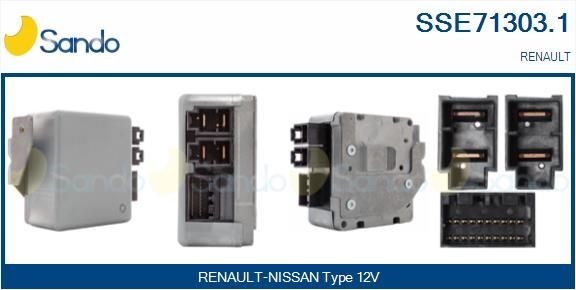 SANDO Juhtseade, roolivõimendi SSE71303.1 SANDO SSE71303.1 Õlisurve lülitus Renault Trafic Van hind