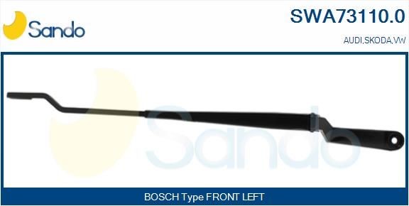 SANDO Braccio tergi, Pulizia cristalli SWA73110.0 SWA73110.0 costo Braccio tergicristallo Volkswagen POLO SANDO