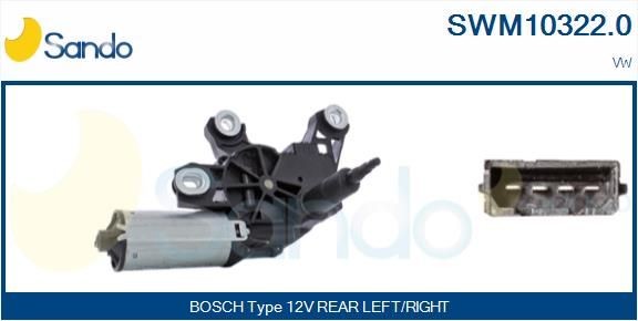 SANDO Vindusviskermotor SWM10322.0 Viskermotor VW SANDO SWM10322.0