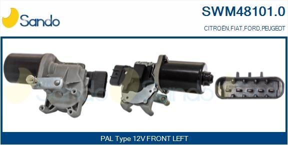 SANDO Motore tergicristallo SWM48101.0 SANDO SWM48101.0 Motorino comando tergicristallo Boxer Camion pianale/Telaio (250) prezzo