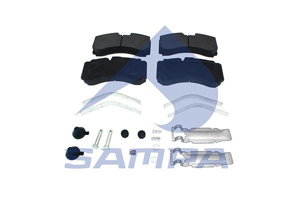SAMPA Bromsbelägg 093.823 TOYOTA bromsklossar SAMPA 093.823