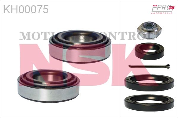 NSK Wheel bearing kit KH00075 NSK KH00075 FIAT 600 Saloon wheel hub assembly replacement