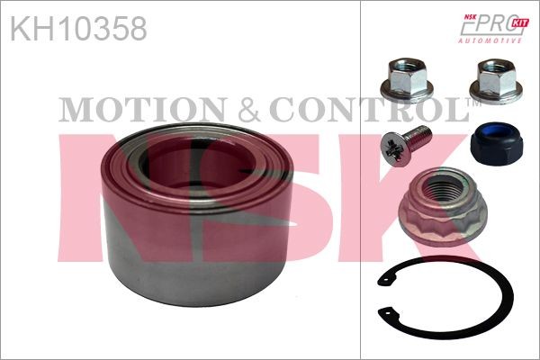 NSK Radlagersatz KH10358 Radnabe NSK Volkswagen FOX KH10358