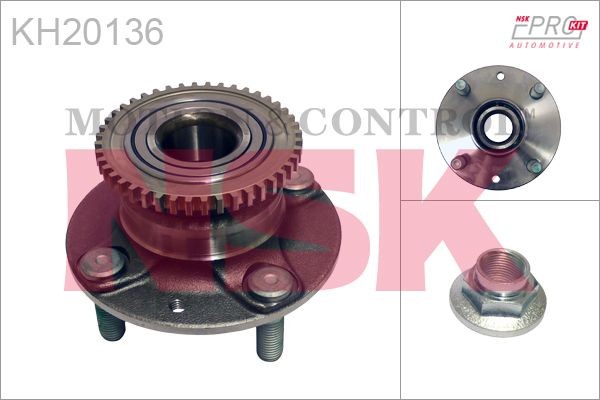 NSK Σετ ρουλεμάν τροχών KH20136 Μουαγιέ τροχού NSK Mazda E-series KH20136
