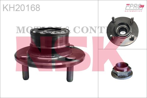 NSK Kit de roulement de roue KH20168 Hyundai i40 Roulement de roue NSK KH20168