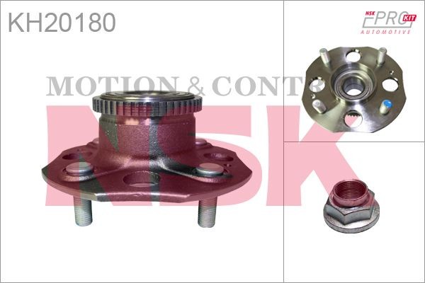 NSK Kit de roulement de roue KH20180 Hyundai i40 Jeu de roulements de roue NSK KH20180