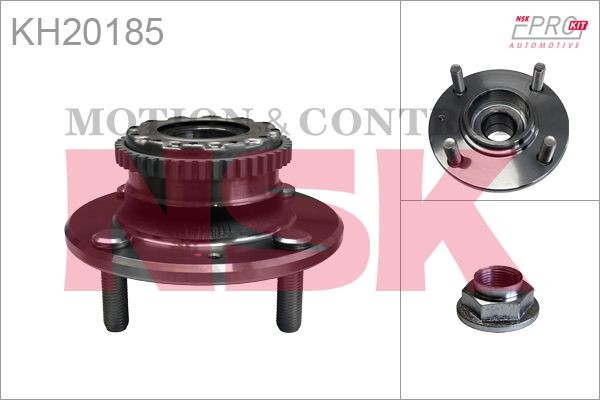 NSK Kit cuscinetto ruota KH20185 KH20185 costo Cuscinetto ruota HYUNDAI i40 NSK