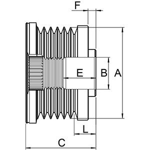 HC-Cargo AC-kompressor 241562 HC-Cargo Aircondition pumpe HONDA 241562