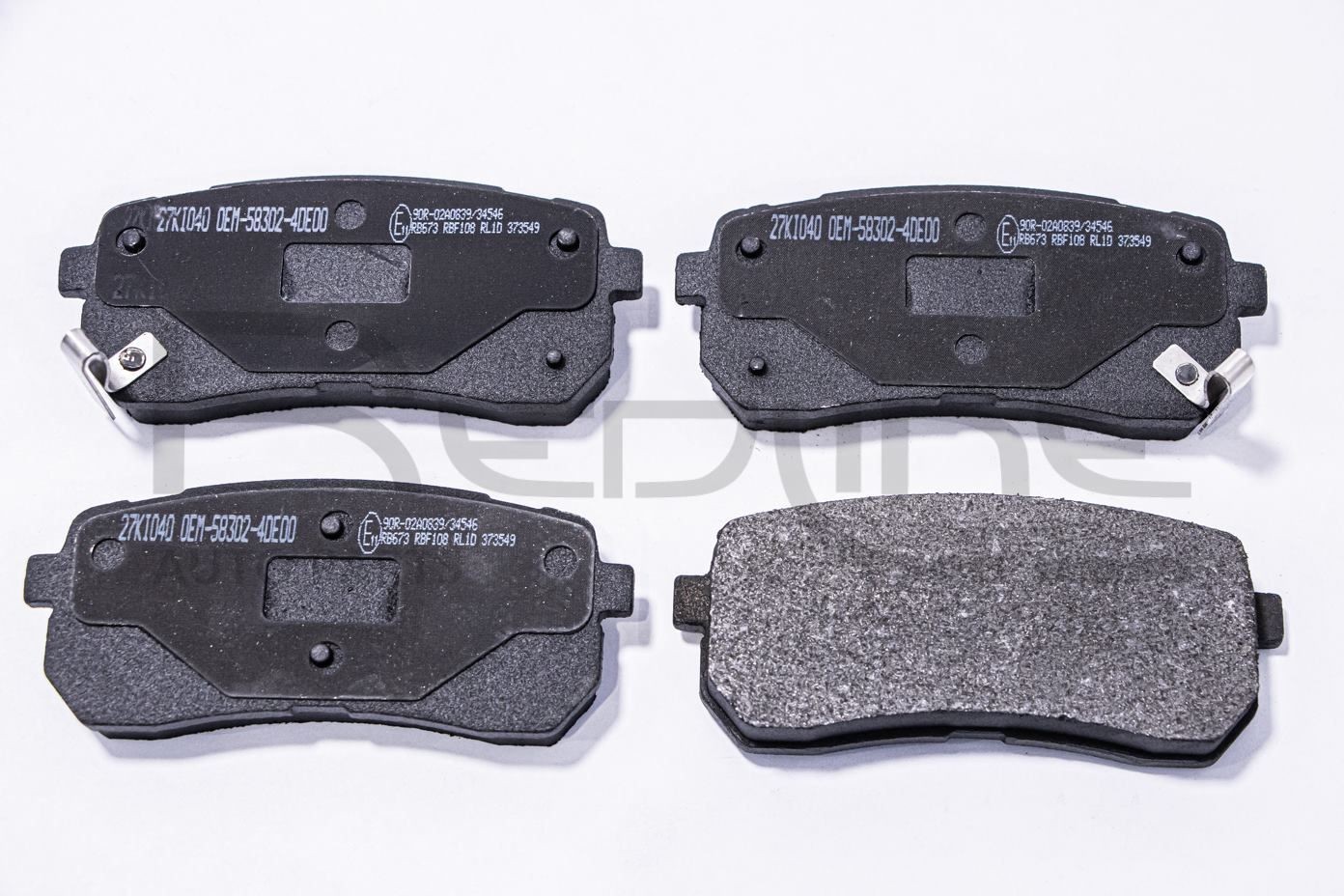 RED-LINE Pastilhas de travão 27KI040 Pastilhas de freio RED-LINE Hyundai COUPE 27KI040