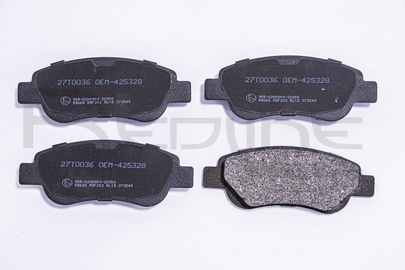 RED-LINE Bremseklosser 27TO036 27TO036 Bremseklosser PEUGEOT 307 RED-LINE