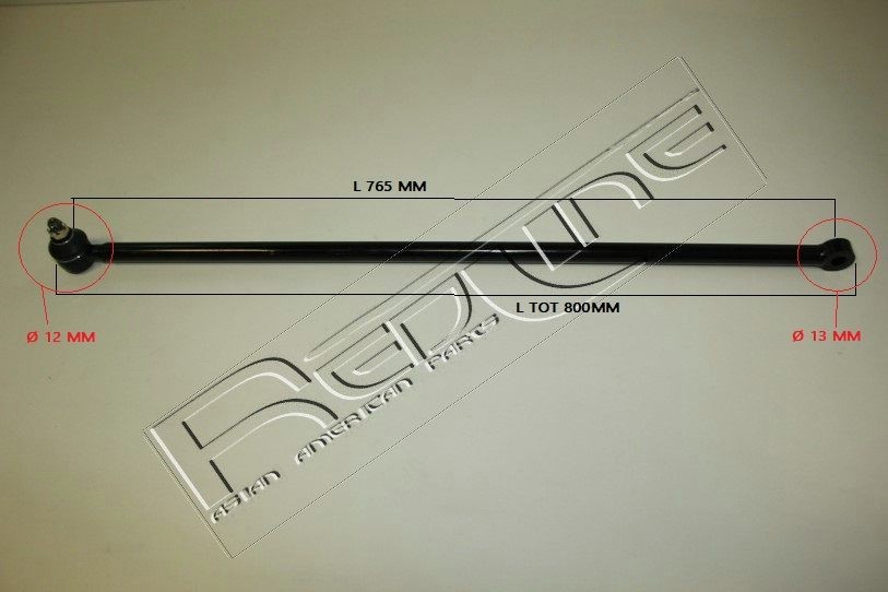 RED-LINE Barra de direcção 40SZ009 Braço axial de direção RED-LINE SUZUKI 40SZ009