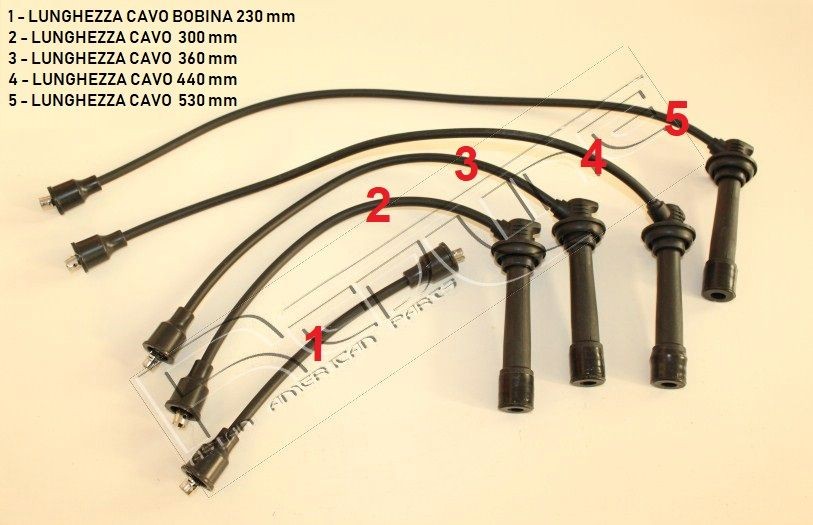 RED-LINE Ignition Cable Kit 63SZ001 63SZ001 RED-LINE ignition leads for KIA CERATO