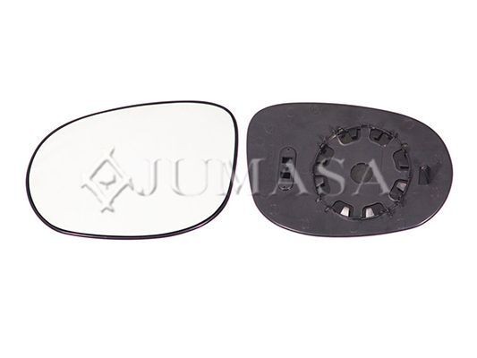 JUMASA Spoguļstikls, Ārējais atpakaļskata spogulis 55111553 Spoguļstikls JUMASA Ford KA 55111553