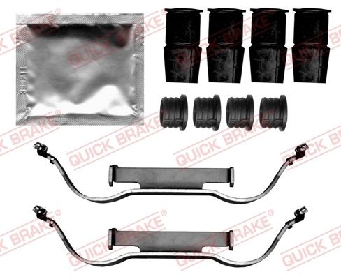 QUICK BRAKE Lisakomplekt, ketaspiduriklotsid 109-0088 QUICK BRAKE 109-0088 Lisakomplekt, ketaspiduriklotsid