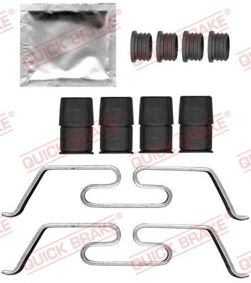 QUICK BRAKE Kit d'accessoires, plaquette de frein à disque 109-0090 Kit d'accessoires, plaquette de frein à disque JAGUAR QUICK BRAKE 109-0090