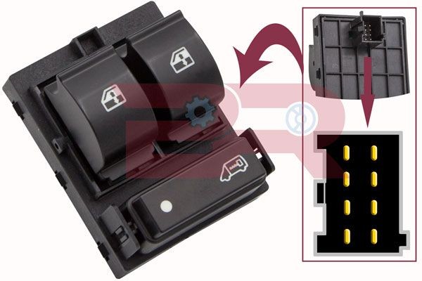 BOTTO RICAMBI Kontakt, rudehejs BREL7419 BREL7419 Kontakt rudehejs CITROËN BERLINGO BOTTO RICAMBI