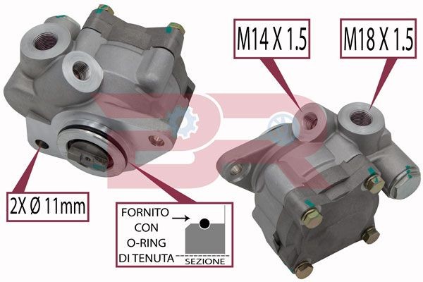 BOTTO RICAMBI Pompa idraulica, sterzo BRST3548 BRST3548 costo Pompa idroguida BOTTO RICAMBI HONDA JAZZ