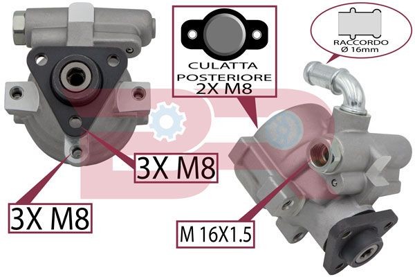 BOTTO RICAMBI Szervószivattyú BRST4868 BOTTO RICAMBI Szervoszivattyú BRST4868 vélemények