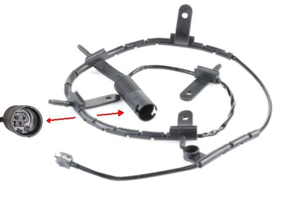 GOOM Slidindikator, bremsebelægning BS-0007 BS-0007 GOOM Slidindikator bremsebelægning Audi billig